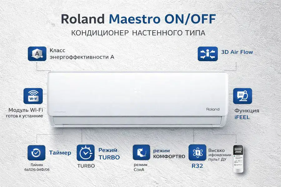 Кондиционер Roland Maestro